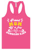 Mom of Dumbass Kids Women's Racerback Tank