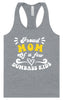 Mom of Dumbass Kids Women's Racerback Tank