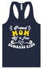 Mom of Dumbass Kids Women's Racerback Tank
