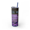 Skinny Tumbler with Straw – 20 oz Stainless Steel Cup