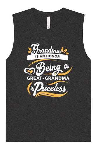 Priceless Great Grandma Muscle Tank