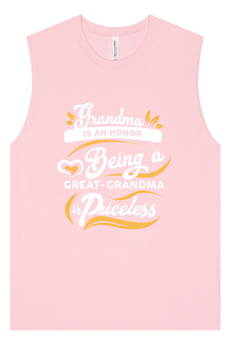 Priceless Great Grandma Muscle Tank
