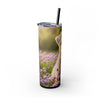 Skinny Tumbler with Straw – 20 oz Stainless Steel Cup