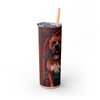 Skinny Tumbler with Straw – 20 oz Stainless Steel Cup