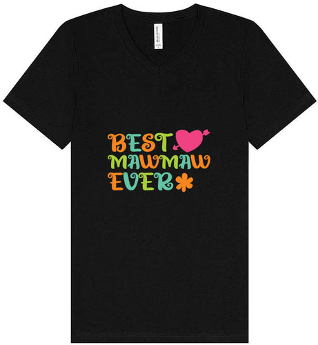 Best Mawmaw Ever Unisex V-Neck Shirt