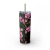 Skinny Tumbler with Straw – 20 oz Stainless Steel Cup