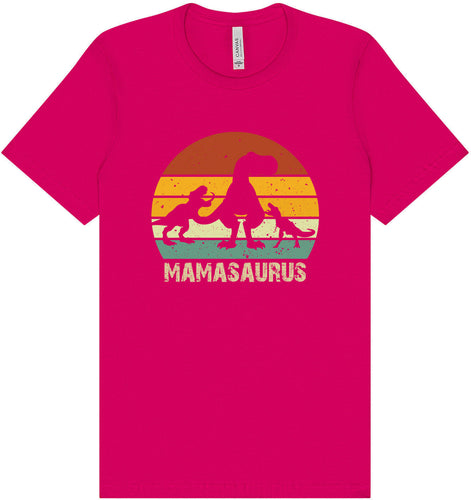 Mamasaurus Adult Bella Canvas Shirt