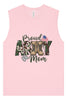 Proud Army Mom Muscle Tank