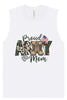 Proud Army Mom Muscle Tank