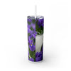 Skinny Tumbler with Straw – 20 oz Stainless Steel Cup