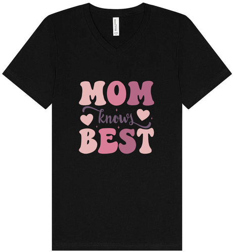 Mom Knows Best Unisex V-Neck Shirt