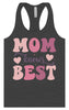 Mom Knows Best Women's Racerback Tank