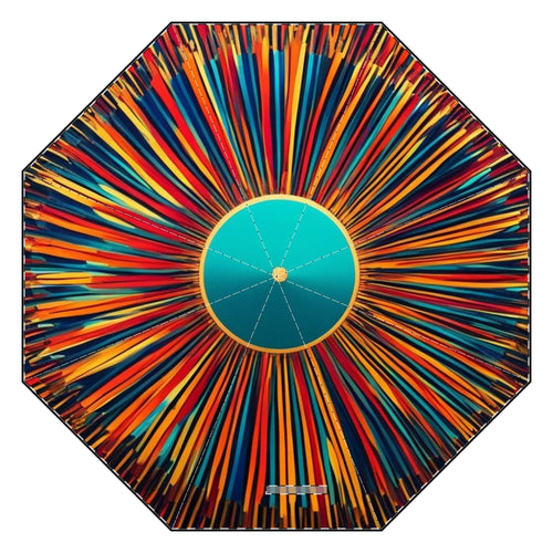 48 Semi-Automatic Umbrella – Windproof Large Travel Rain Umbrella