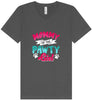 Mommy of the Pawty Girl Unisex V-Neck Shirt