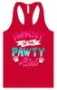Mommy of the Pawty Girl Women's Racerback Tank