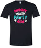 Mommy of the Pawty Girl Adult Gildan Soft Shirt