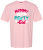 Mommy of the Pawty Girl Adult Gildan Soft Shirt