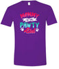 Mommy of the Pawty Girl Adult Gildan Soft Shirt
