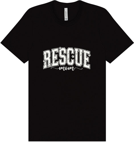 Rescue Mom Adult Bella Canvas Shirt
