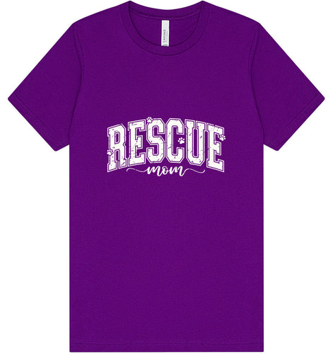 Rescue Mom Adult Bella Canvas Shirt