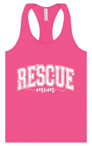 Rescue Mom Women's Racerback Tank