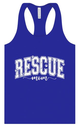 Rescue Mom Women's Racerback Tank