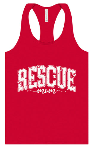 Rescue Mom Women's Racerback Tank