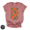 Marigold Tee | Botanical Floral Graphic T-Shirt