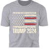 I'm Voting For A Convicted Felon Unisex Shirt | Trump 2024 Shirt | I'm Voting For The Felon Shirt | Shirt Dark C1057 - GOP