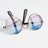 Retro Fashion Cute Reflection Pet Glasses