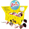 ZA Cheese Wedge Display Box with 60 Fur Mice