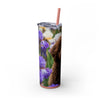 Skinny Tumbler with Straw – 20 oz Stainless Steel Cup