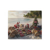 Bulldogs Beach Holiday Picnic Blanket