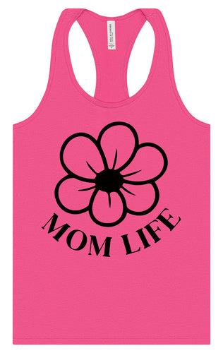 Mom Life Women's Racerback Tank