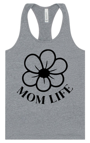 Mom Life Women's Racerback Tank