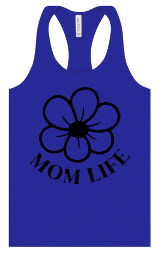 Mom Life Women's Racerback Tank