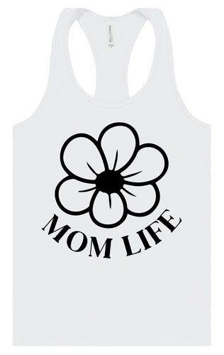 Mom Life Women's Racerback Tank