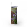Skinny Tumbler with Straw – 20 oz Stainless Steel Cup