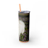 Skinny Tumbler with Straw – 20 oz Stainless Steel Cup