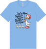 Just a Mom Trying To Keep Her Ducks... Adult Bella Canvas Shirt