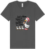 Just a Mom Trying To Keep Her Ducks... Unisex V-Neck Shirt