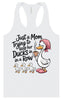 Just a Mom Trying To Keep Her Ducks... Women's Racerback Tank