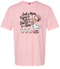 Just a Mom Trying To Keep Her Ducks... Adult Gildan Soft Shirt