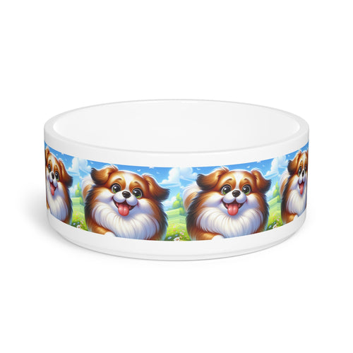 Ceramic Pet Bowl – 16 oz Dog Feeding Bowl