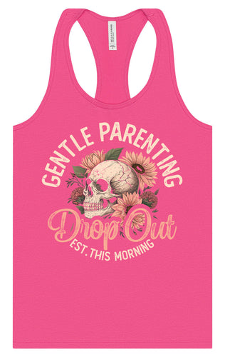 Gentle Parenting Drop Out Women's Racerback Tank