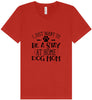 Wanna Be Stay at Home Dog Mom Unisex V-Neck Shirt