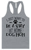 Wanna Be Stay at Home Dog Mom Women's Racerback Tank