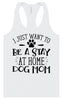 Wanna Be Stay at Home Dog Mom Women's Racerback Tank