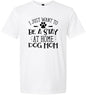 Wanna Be Stay at Home Dog Mom Adult Gildan Soft Shirt