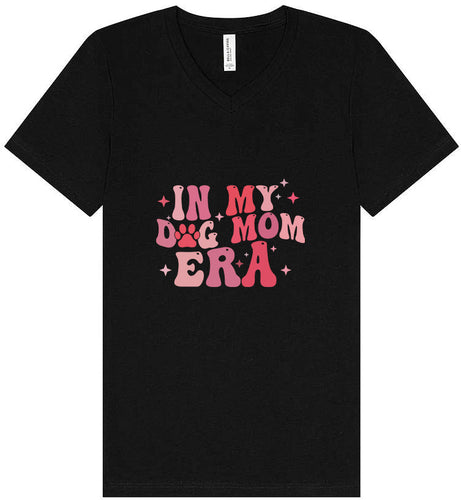 Dog Mom Era Unisex V-Neck Shirt